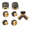 Thrifco Plumbing 7Pcs Aluminum Garden Hose Quick Connector Sets 8430387 - alternate 1